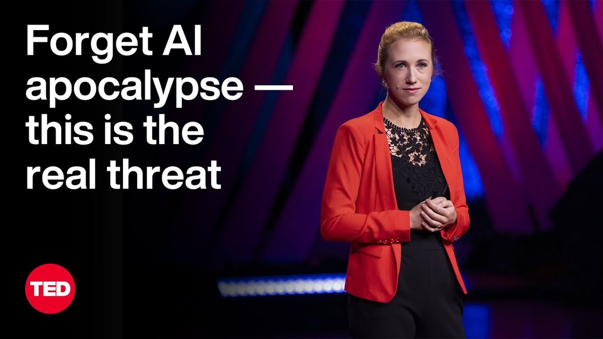 AI Is Dangerous, but Not for the Reasons You Think | Sasha Luccioni