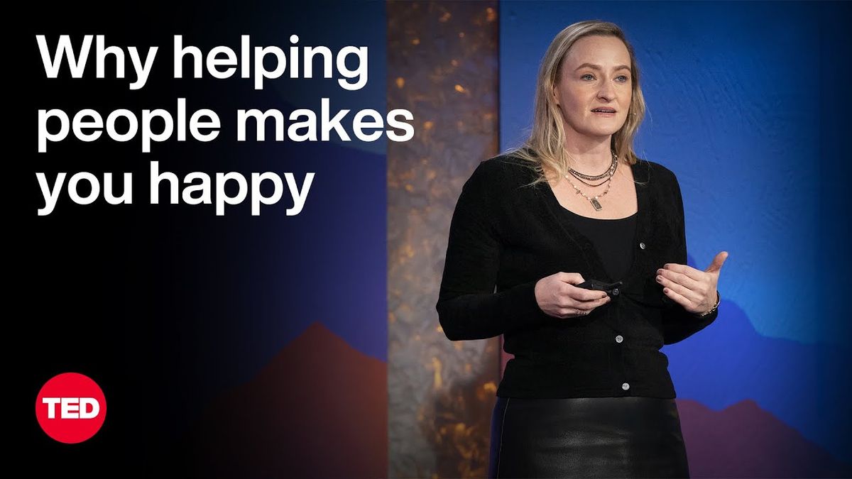 Why helping people makes you happy