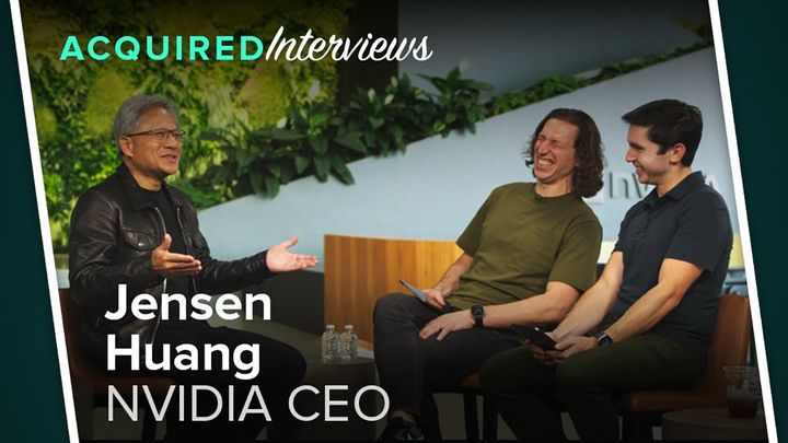 Nvidia’s Success Story: A Deep Dive with CEO Jensen Huang | Acquired